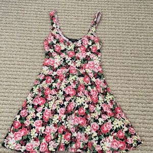 Floral skater dress.